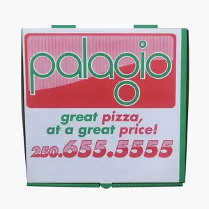방수 피자 포장 상자 하이 퀄리티 피자 상자 인쇄 사용자 정의 피자 상자 디자인