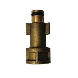Lavadora a presión de coche, pistola de lanza de espuma para nieve de latón, adaptador de 1/4 "para lavadora a presión Bosche Aquatak - Product Image 1