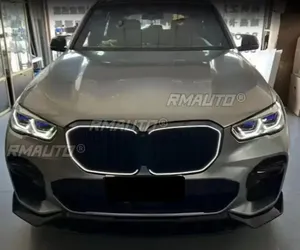 Rejillas Superiores de Radiador Delanteras LED para BMW X5 G05 2019-2022, Rejilla de Parachoques Delantero para Carreras, Pieza de Modificación - Product Image 5