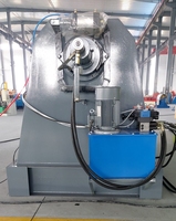 Découpeuse-droiteuse de bobines d'acier et d'aluminium contrôlée par PLC de 5 tonnes