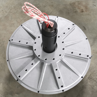Offre Spéciale Générateur à Aimants Permanents à Flux Axial Sans Noyau 5kw 10kw 15kw 18kw pour Énergie Éolienne, Faible Couple, Haute Efficacité, en Alliage d'Aluminium