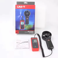 UNI-T UT363S anémomètre numérique Portable 30 m/s vitesse du vent compteur de Volume d'air LCD tachymètre électronique rétro-éclairage équipement de test