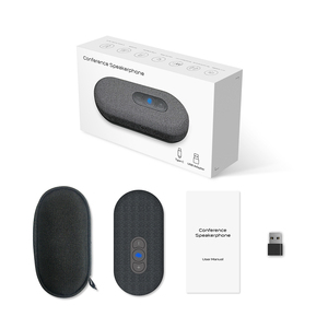 Haut-parleur USB portable pour le bureau à domicile |   Haut-parleur de conférence compact avec microphone omnidirectionnel pour <span class=keywords><strong>Zoom</strong></span>/Teams - Product Image 4