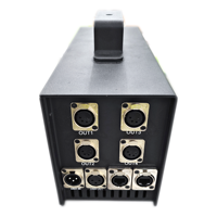 Contrôleur de lumière LED adressable RGBW WS2811 SK6812 UCS1903 SPI ArtNet DMX512, 4 ports, charge maximale 700W, sortie 8A en aluminium
