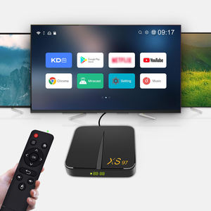 XS97 4K HDR Smart TV Box Amlogic S905W2 16gb 32gb Quad Core 64 Bit BT Dual Wifi Android 11 IPTV Support Media Player