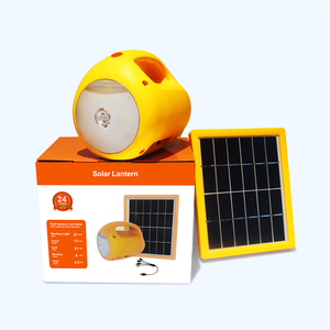 Lámpara LED Portátil Recargable por USB con Panel Solar y Paquete de Energía, Lámpara de Mano para Acampar - Product Image 5