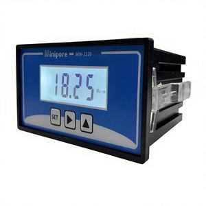 Medidor de Conductividad TDS y Probador de Valor EC en Línea, 0-500g/L TDS/0-3000S/cm EC, Detección de pH (-10~135), Calidad del Agua - Product Image 1