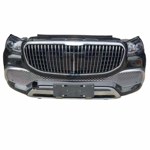 Para <span class=keywords><strong>mercedes</strong></span>-benz <span class=keywords><strong>Maybach</strong></span> GLS680 W167 montaje de parachoques delantero usado Original de alta calidad con rejilla, radiador y faros - Product Image 1