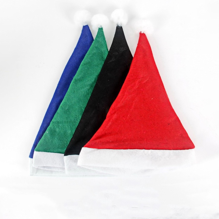 Christmas hat - ordinary non-woven fabric - adult and children's hat - Christmas decoration - party gift - Santa hat