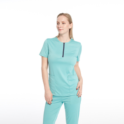 Chemise T-N-02 col rond à manches courtes