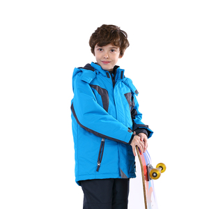 Veste et pantalon <span class=keywords><strong>de</strong></span> <span class=keywords><strong>ski</strong></span> imperméable pour enfants, vêtements <span class=keywords><strong>de</strong></span> sport d'extérieur à personnaliser, pour garçons,, OEM - Product Image 2