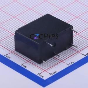 HF33F/024-ZS3 Power Relay Through hole,10.2x20.5mm Relay 24V 1 Changeover: 1C (SPDT-Changeover)::: 5 250V-AC/30V-DC - Product Image 2