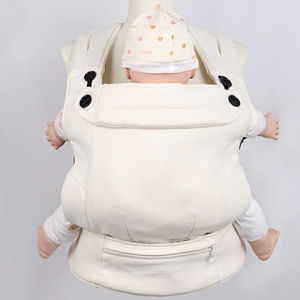 Zaino per bambini regolabile in lino ergonomico marsupio per bambini zaino - Product Image 1