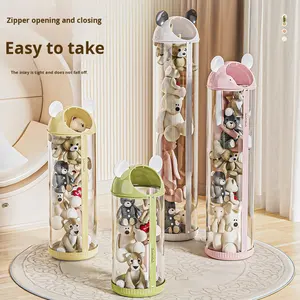 زيبيريد واضحة كبيرة للأطفال تقنيات حقن منظم لعبة مستطيلي ممتاز قابل للطي - Product Image 1