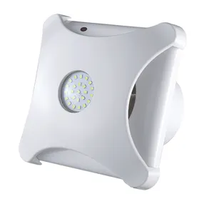 OEM/ ODM Comfortable air flow Brand Bathroom Round Plastic Exhaust Fan