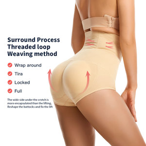 De cintura alta glúteos bragas <span class=keywords><strong>ropa</strong></span> interior <span class=keywords><strong>ropa</strong></span> de cuerpo acolchado cadera fajas para las mujeres - Product Image 2