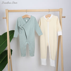 Bayi Laki-laki Romper Katun Lengan Panjang Pakaian Bayi 0-24 Bulan Bayi Baru Lahir Jumpsuit Pakaian Anak - Product Image 1