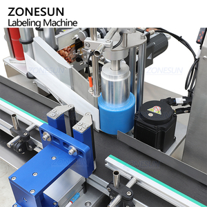 ZONESUN ZS-ETB150 Automatic Tabletop Full Electric Self-adhesive Sticker Cosmetic Glass Plastic Round <b>Bottle</b> Labeling <b>Machine</b> - Product Image 6