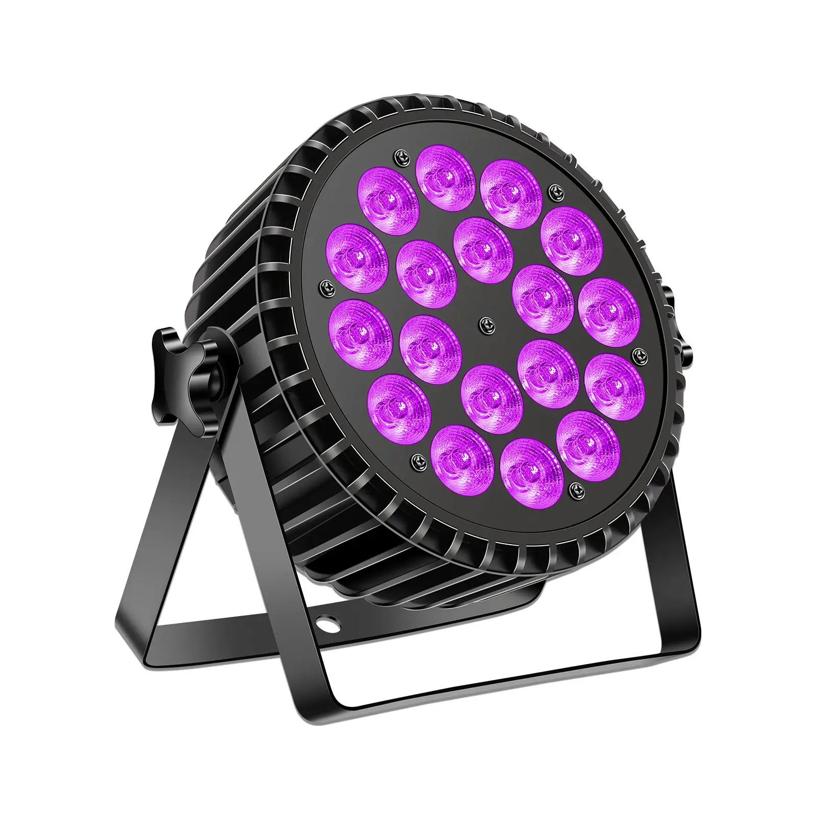 200W Rgb + Uv Led 18*10W Dmx Oneindige Mixing Stage Effect Verlichting Voor Dj Disco Nachtclub Dmx Controle Par Licht