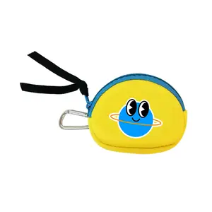 Soft Neoprene Pouch Promotion Coin Purses Custom Logo Neoprene Coin Purse