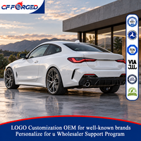 Jantes de voiture en alliage forgé monobloc de haute qualité personnalisées de 19 à 20 pouces en bronze canon 5x112 pour BMW Série 4 Coupé G22