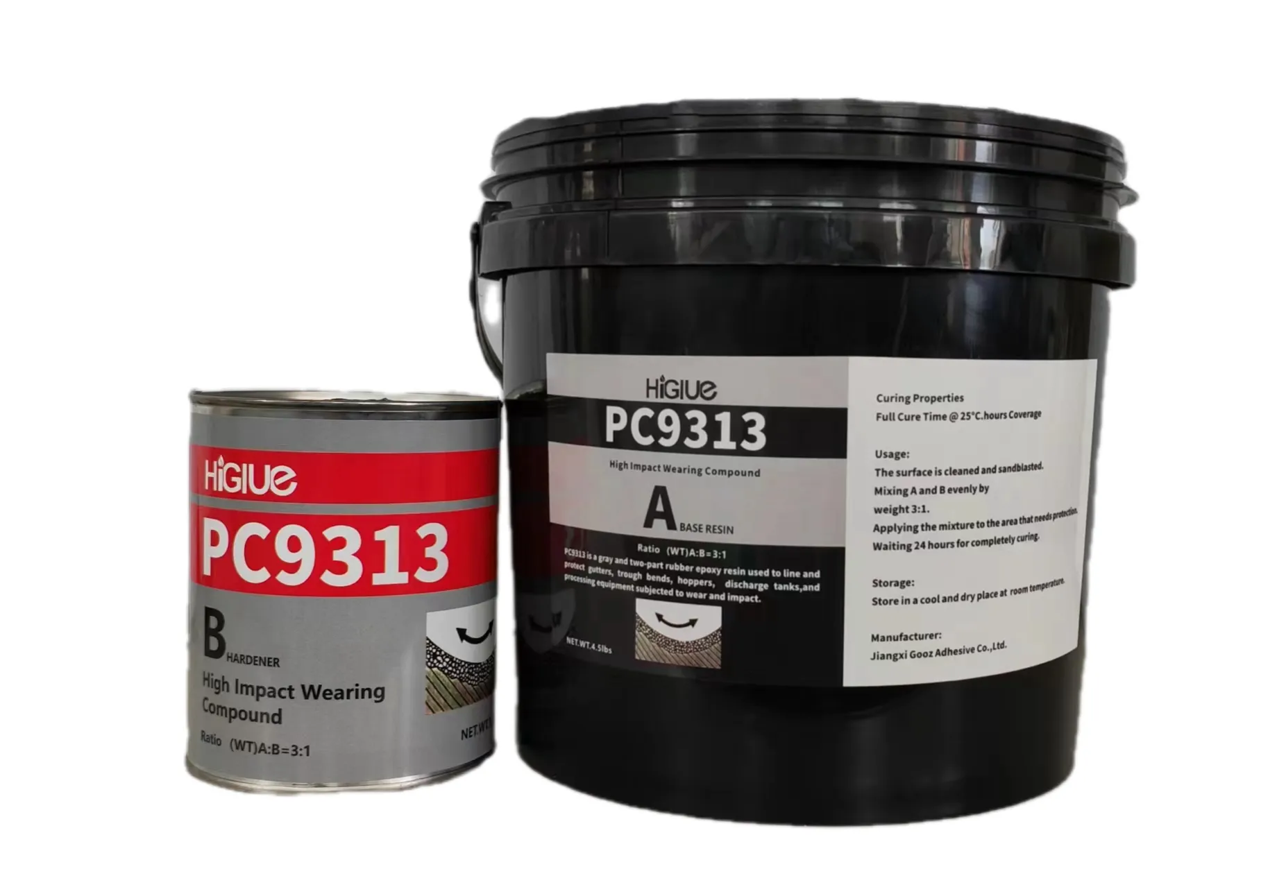 Pc9313 agen perbaikan baja, lem Las perekat perbaikan logam transparan tahan air lapisan