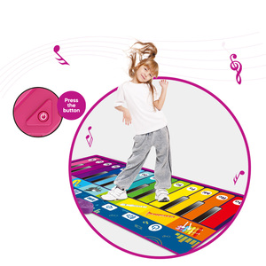 <span class=keywords><strong>Tapis</strong></span> <span class=keywords><strong>musical</strong></span> <span class=keywords><strong>interactif</strong></span>, <span class=keywords><strong>tapis</strong></span> sonore tactile avec plusieurs mélodies et modes d'apprentissage, jouet éducatif, jeu de rythme familial - Product Image 3