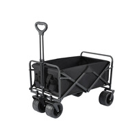 Chariot pliant d'extérieur, table de présentation mobile pour marché nocturne, chariot commercial, grande charrette de camping, chariots de vente portables