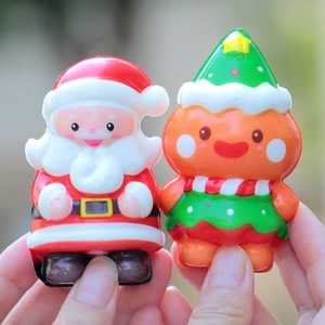 Juguetes <span class=keywords><strong>de</strong></span> Peluche <span class=keywords><strong>de</strong></span> Dibujos Animados Navideños, Juguetes Estéticos con Bolsa <span class=keywords><strong>de</strong></span> Malla Transpirable, Adornos Lindos para Niños, Juguetes <span class=keywords><strong>de</strong></span> PU para Aliviar el Estrés - Product Image 3