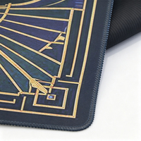 Tapis de jeu de Mahjong - Polyester Caoutchouc naturel 2 mm Antidérapant Réduction du bruit Motif personnalisé Fournisseur en gros