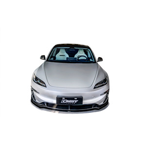Kit carrosserie en fibre de carbone pour <span class=keywords><strong>Tesla</strong></span> Model 3 <span class=keywords><strong>Performance</strong></span> Highland, lèvre avant, diffuseur arrière, canards avant, lifting - Product Image 2