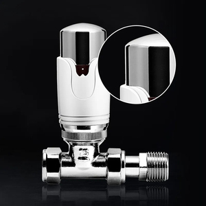 BODE Smart Home TRV <span class=keywords><strong>Thermostatique</strong></span> Radiateur Chaleur Valve TRV <span class=keywords><strong>Tête</strong></span> 15MM Angle Vanne Droite - Product Image 2