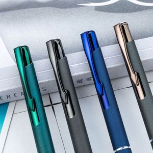 1.0Mm Retractable Aluminum Custom Logo Uv-Plated Ballpoint Promotional Gift <b>Pen</b> Hotel Giveaway - Product Image 2