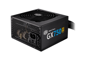 Fuente de Alimentación GX GOLD 750 PLUS Negra de 750W ATX, 80 Plus Gold, Completamente Modular, ATX 3.0, PCIe 5.0, 12VHPWR, para PC Gaming - Product Image 3