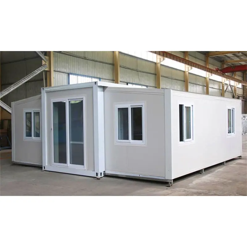 Prefabricated Buildings Expandable Container House 20ft 2 Bedroom Portable House Foldable