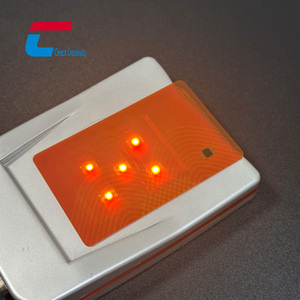 Customized Smart Led <strong>Card</strong> Pvc Nfc Name <strong>Card</strong> Led Embedded <strong>Flashing</strong> Light Nfc Business <strong>Card</strong> - Product Image 5