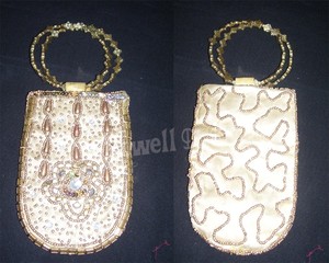 Lowellcraft Womens <b>Coin</b> Fashion Satin Body Pouch Clutch Shoulder <b>Bag</b> Phone Purse Handbag - Product Image 3