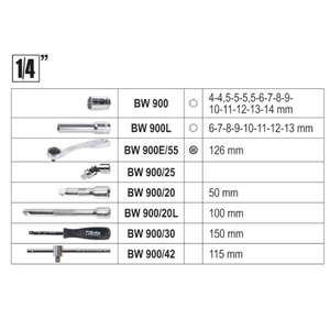 Caja de plástico BETA - 020466116 con una variedad de herramientas de mantenimiento general (116 Uds.) -BOLSAS EAN 8054809348582 - Product Image 2