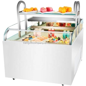 <span class=keywords><strong>Vitrina</strong></span> Refrigerada para Pasteles de Acero Inoxidable, Refrigerador para Pasteles, Vitrinas Refrigeradas para Exhibición de Pasteles - Product Image 5