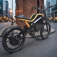 HCBK-SS80 25000W Endurance Stealth Bomber, Batería de Litio de Alta Capacidad 84V75Ah, Alcance Máximo 200 km, 150KM/H, Chongqing