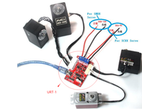 Convertidor de Señal de Puerto Serie Multifunción USB/UART a SMS (RS485) y SCS (TTL) para Controlador de Servo Feetech