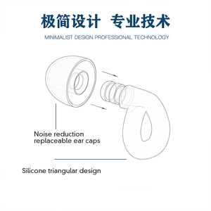 نصائح جديدة معتمدة من Starsky CE قابلة للطي وقابلة لإعادة الاستخدام للحد من الضوضاء 3 أحجام قابلة للاستبدال للنوم والسباحة - Product Image 4