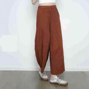 Pantalones Texturizados PY para Mujer, Pantalones Anchos Casuales con Pliegues, Estilo Coreano, Tallas Grandes, Diseño de Moda Femenina, Tienda en Línea de Venta al Por Mayor - Product Image 2