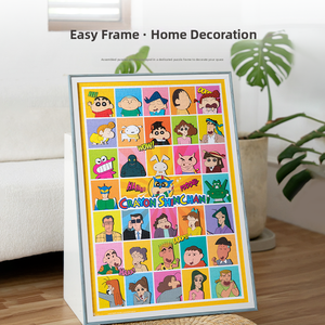 Rompecabezas Vinlaa Crayon <span class=keywords><strong>Shin</strong></span>-<span class=keywords><strong>chan</strong></span> Versión Oficial para Adultos, 1000 Piezas, DIY, Cartulina Azul con Recubrimiento UV, Antiestrés, Certificado EN71 - Product Image 2