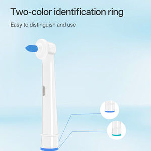 Têtes de rechange pour brosse interdentaire électrique orthodontique, pour brosse à dents électrique <span class=keywords><strong>Oral</strong></span> <span class=keywords><strong>B</strong></span>, kit Ortho&Power avec 2 embouts en plastique - Product Image 3