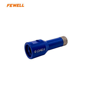 แกนสว่าน M14หินแกรนิตคอนกรีตลายดอกไม้สุญญากาศ15มม. ดีไซน์ใหม่ - Product Image 4