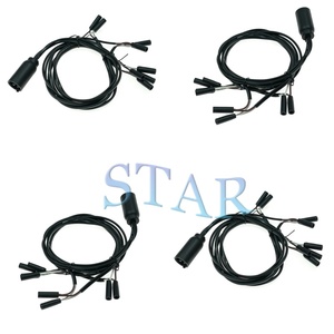 Özelleştirilebilir 2-Core 2 4 6 16 Pin erkek kadın kablo demeti otomobil bilgisayar far özelleştirme için Molex konektörü - Product Image 3