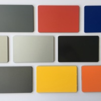Panel compuesto de aluminio ACM recubierto de PVDF duradero de la mejor calidad, moderno para construir revestimiento de paredes exteriores, Impresión de pared de cortina