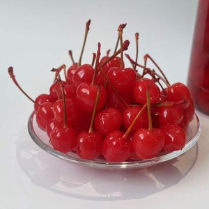 New Crop High Quality Canned <strong>Maraschino</strong> <strong>Cherries</strong> Cocktail <strong>Cherries</strong> in Jars 314ml 720ml - Product Image 1