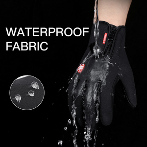 Guanti da equitazione impermeabili in pile invernale con Touchscreen caldo per sport all'aria aperta <span class=keywords><strong>e</strong></span> ciclismo - Product Image 4